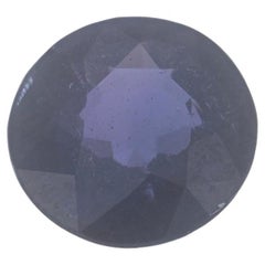 Loose Sapphire Loose Gemstone - Round 1.37ct GIA Purple Solitaire