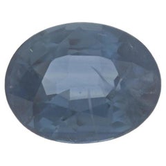 Loser Saphir - Oval 2,11ct GIA Blauer Solitär