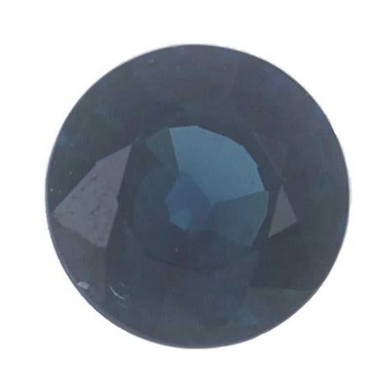 Loser Saphir - Runder 1,95 Karat Blauer Solitär