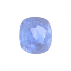 Loose Sapphire - Square Cushion 1.55ct GIA Blue Solitaire