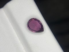 Loose Silky Purple Spinel 1.90 Carats Pear Shape Natural Gemstone