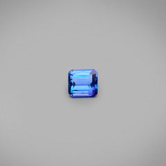 Loose Tanzanite - 13.38 carats - emerald cut