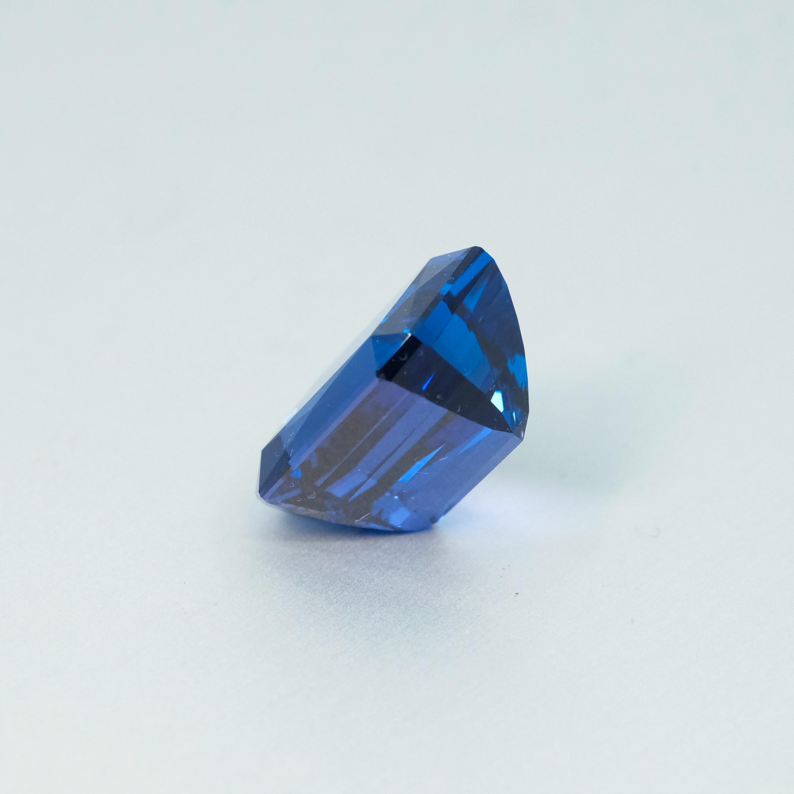 Loser Tansanit - 21,34 Karat im Zustand „Hervorragend“ im Angebot in SYDNEY, AU