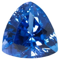 Tanzanite non sertie - Taille brillante - 11,95 carats