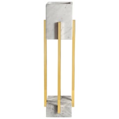 Looshaus Table Lamp, Carrara and Brass, InsidherLand by Joana Santos Barbosa