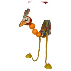 Retro Loosi Goosi Marionette Bird by Palumbo Giocattoli, 1970s