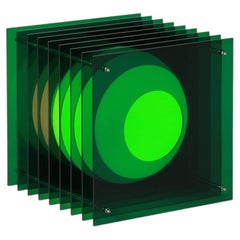 LOP Big Square Green by BằNG - Unboring Object