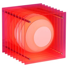 LOP Small Square Electric Pink by BằNG - Unboring Object