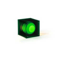 LOP Small Square Green by BằNG - Unboring Object
