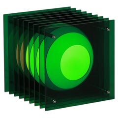 LOP Small Square Green by BằNG - Unboring Object