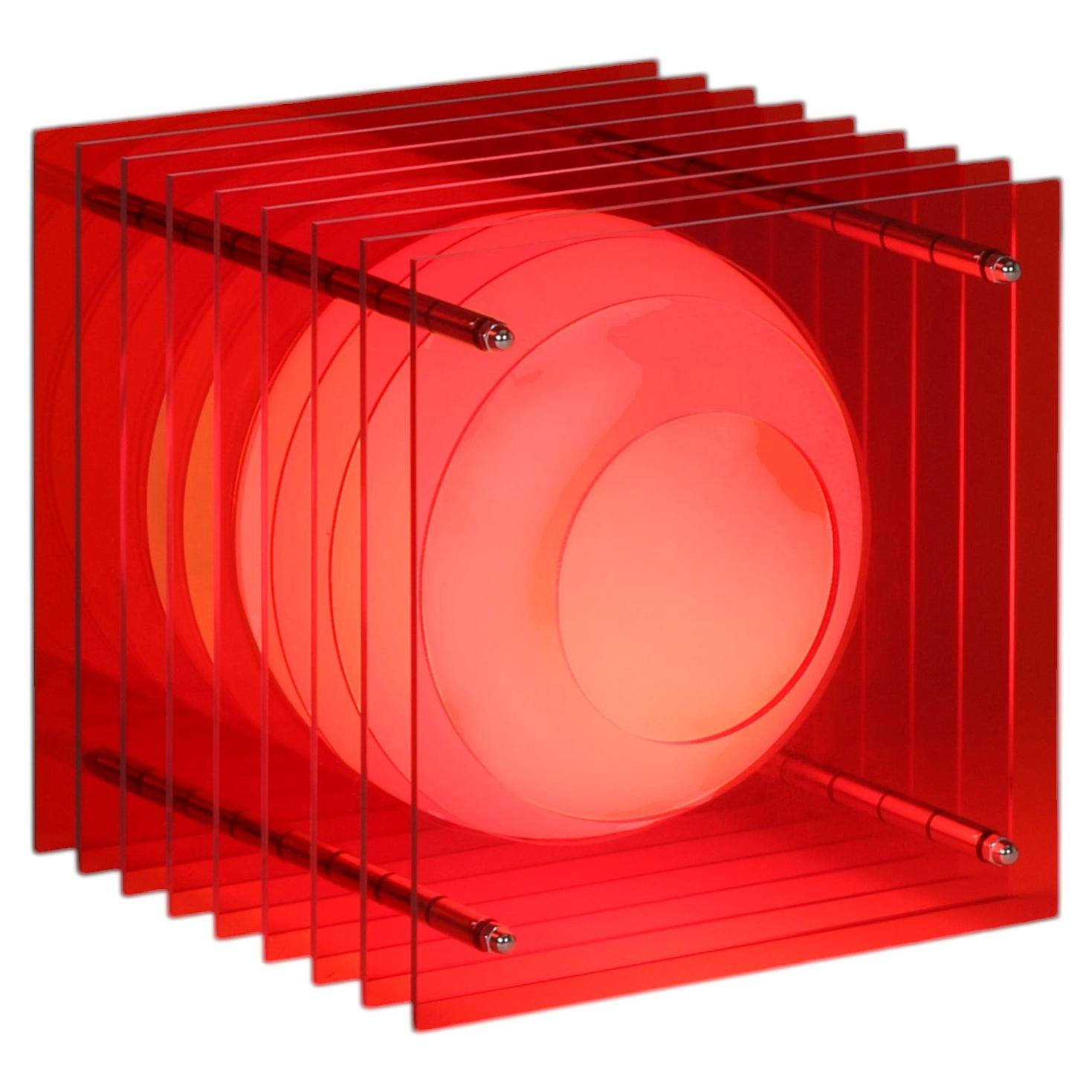 LOP Small Square Red by BằNG - Unboring Object For Sale
