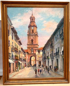 Ramón López Muñoz -López Ramon- Torre del reloj de Toro (Zamora)