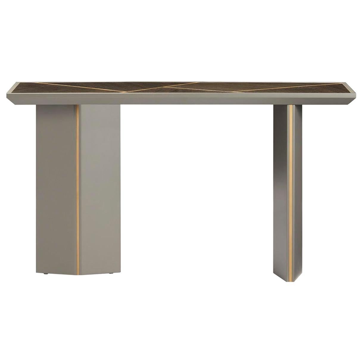 LORCA Console in Grisio Gris Top 