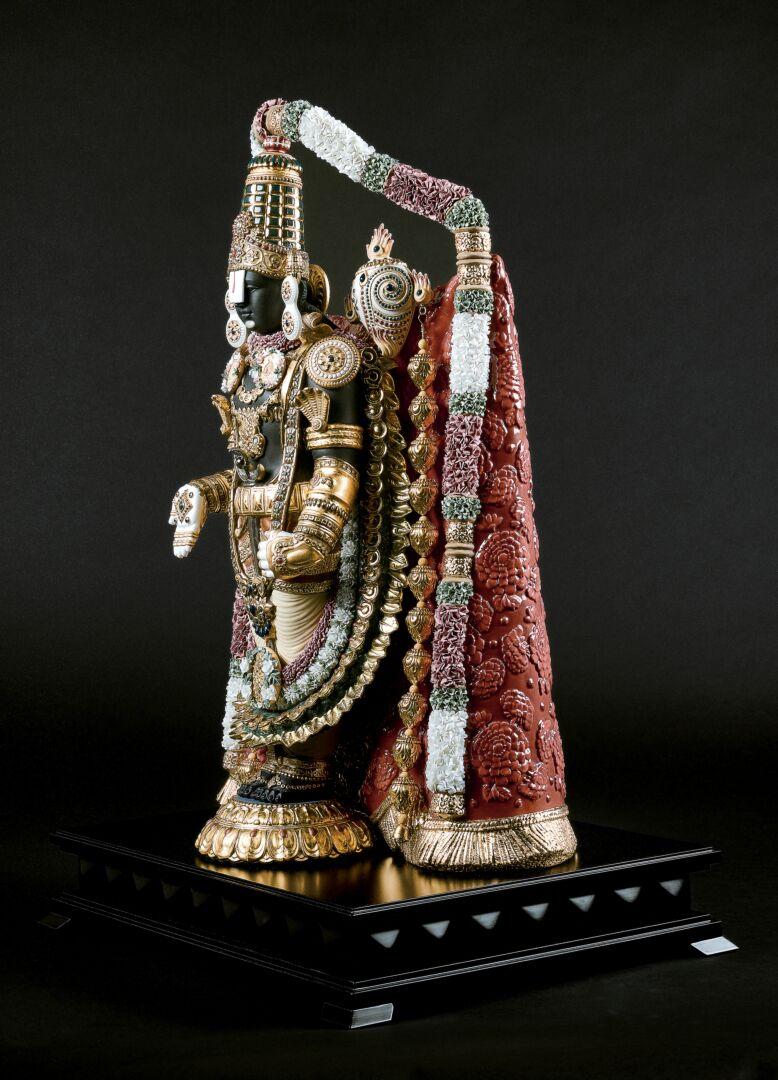 Hand-Crafted Lladró Lord Balaji Sculpture. Limited Edition. For Sale