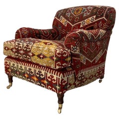 Lord Browns "Standard-Arm" Armchair - In Turkish Woollen Kilim