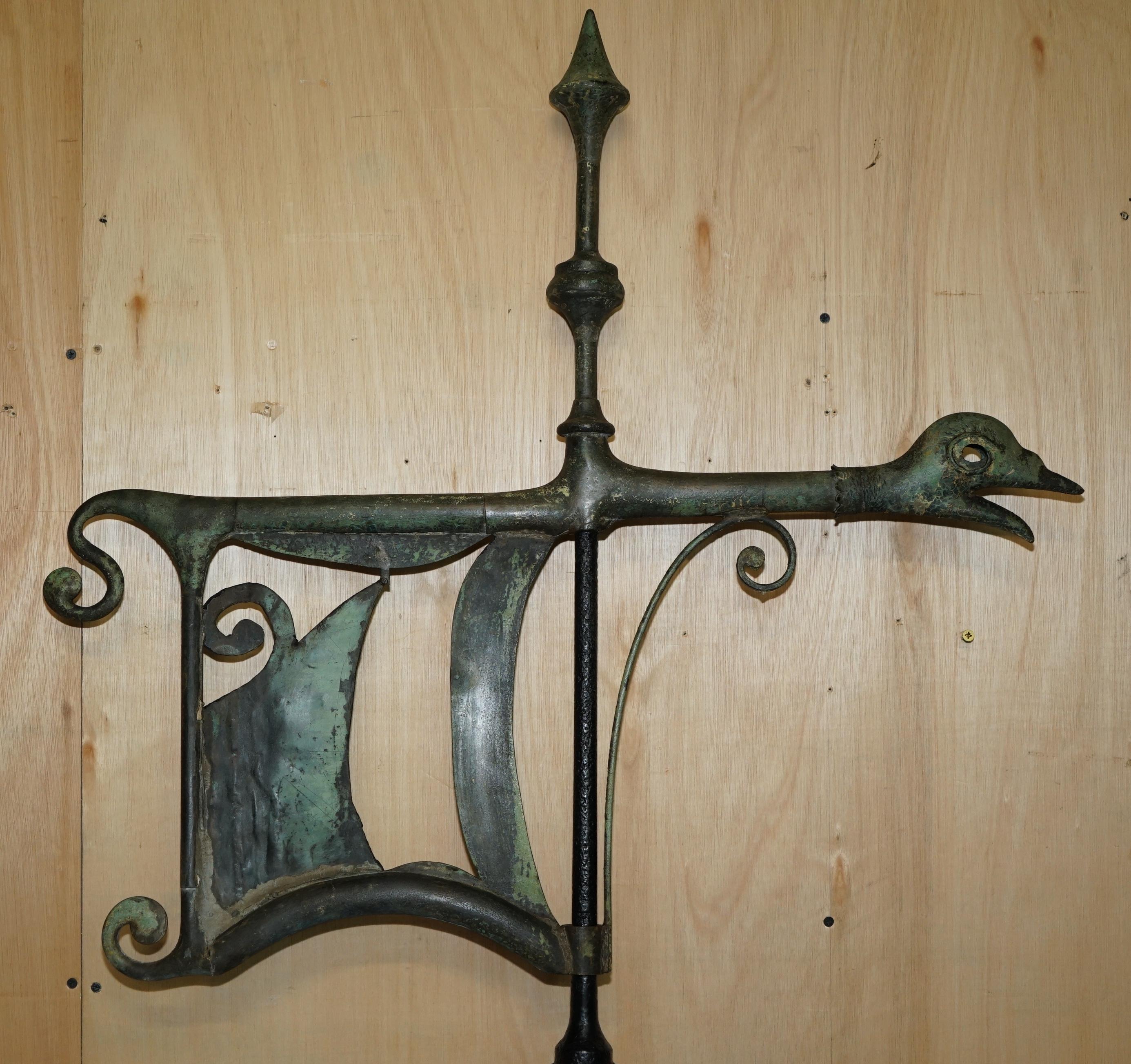 LORD CHEIF JUSTiCE GEORGE JEFFREYS 1645-1689 1ST BARON ATTRIBUTED WEATHER VANE 8