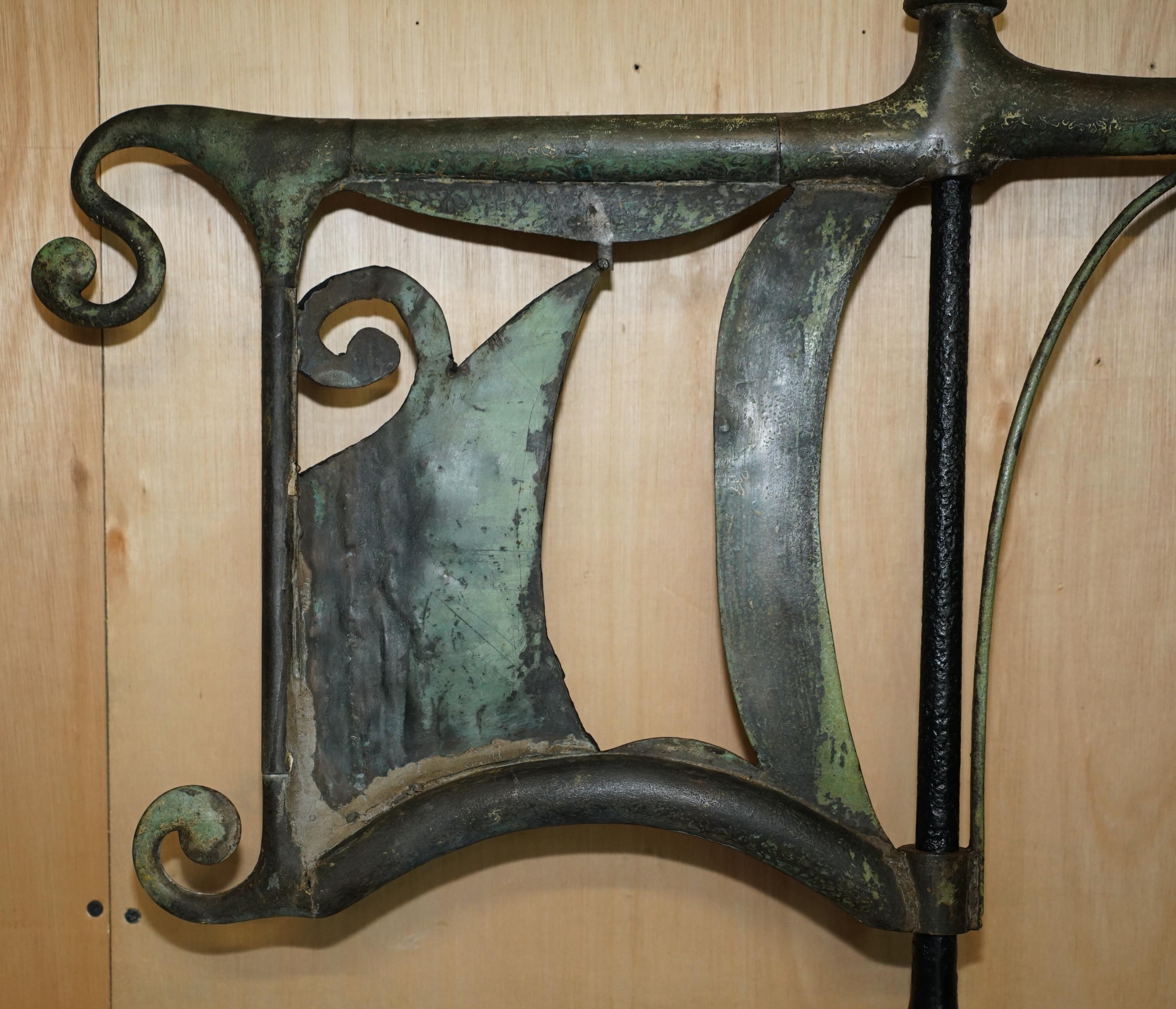 LORD CHEIF JUSTiCE GEORGE JEFFREYS 1645-1689 1ST BARON ATTRIBUTED WEATHER VANE 13