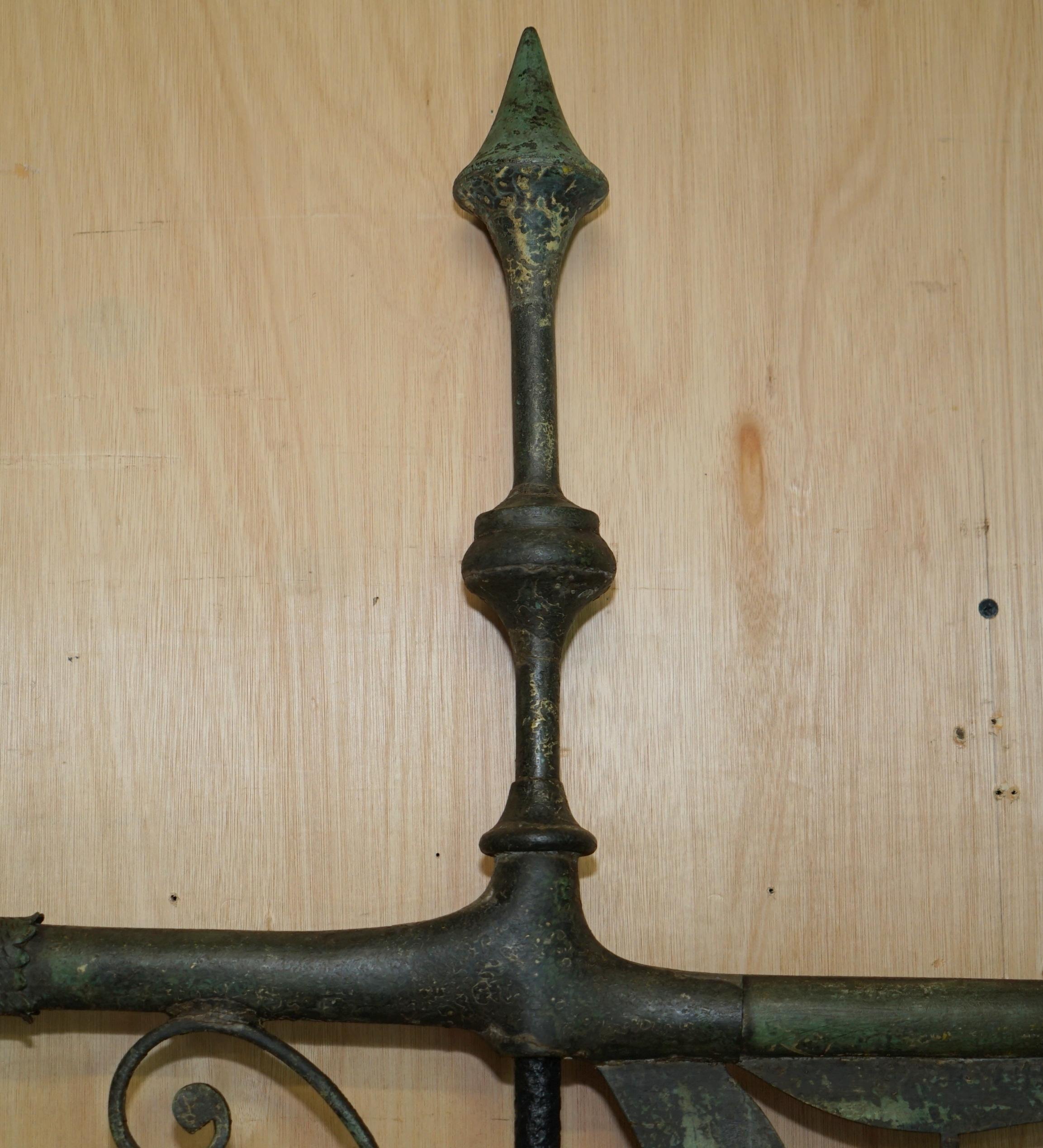 LORD CHEIF JUSTiCE GEORGE JEFFREYS 1645-1689 1ST BARON ATTRIBUTED WEATHER VANE In Good Condition In West Sussex, Pulborough
