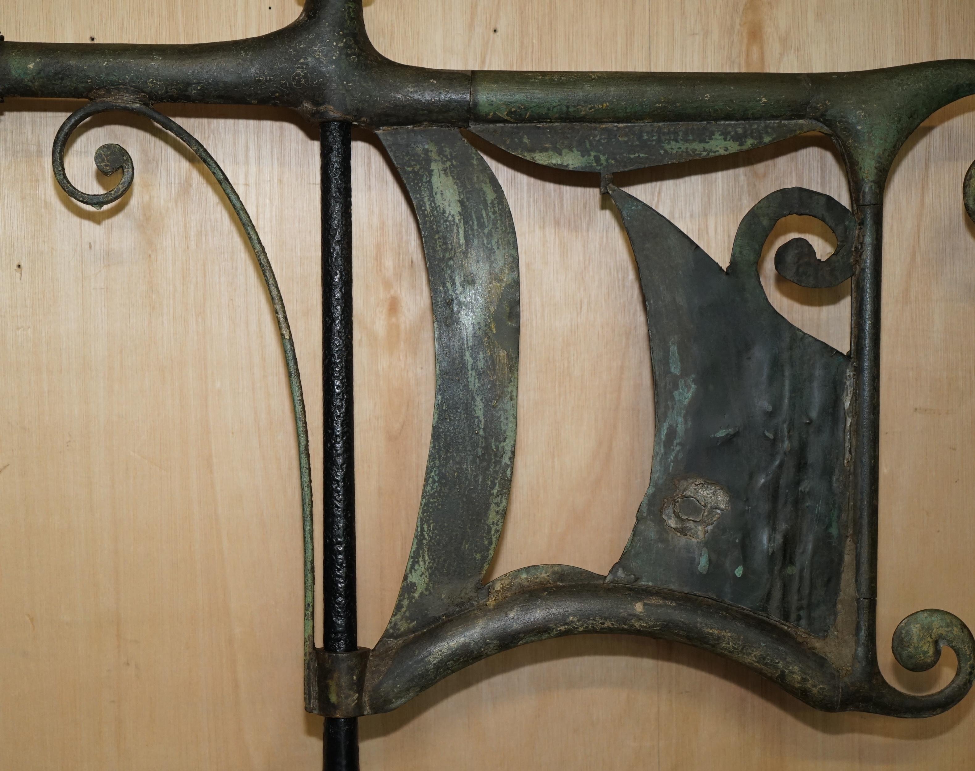LORD CHEIF JUSTiCE GEORGE JEFFREYS 1645-1689 1ST BARON ATTRIBUTED WEATHER VANE 1