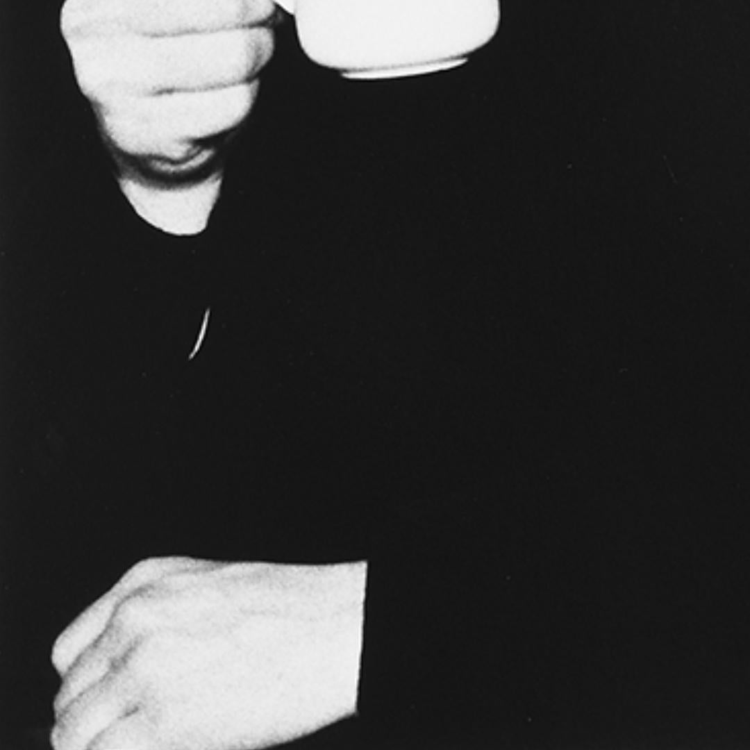 john lennon drinking coffee
