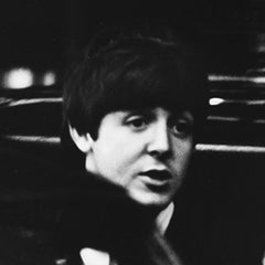 The Beatles, Paul McCartney with a cab at Marylebone Station