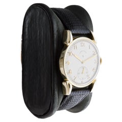 Lord Elgin Gold Filled Art Deco Watch with Flawless Original Dial 1940's