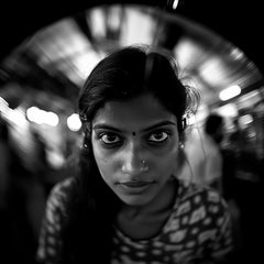 Ahmedabad 151209-501 (India, Street Photography, Portrait, B&W, 30% OFF)
