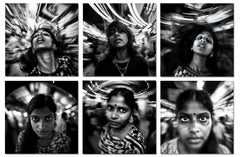 Ahmedabad Portraits - FRAMED SET OF 6 (India, B&W, Street Photos, 30% OFF)