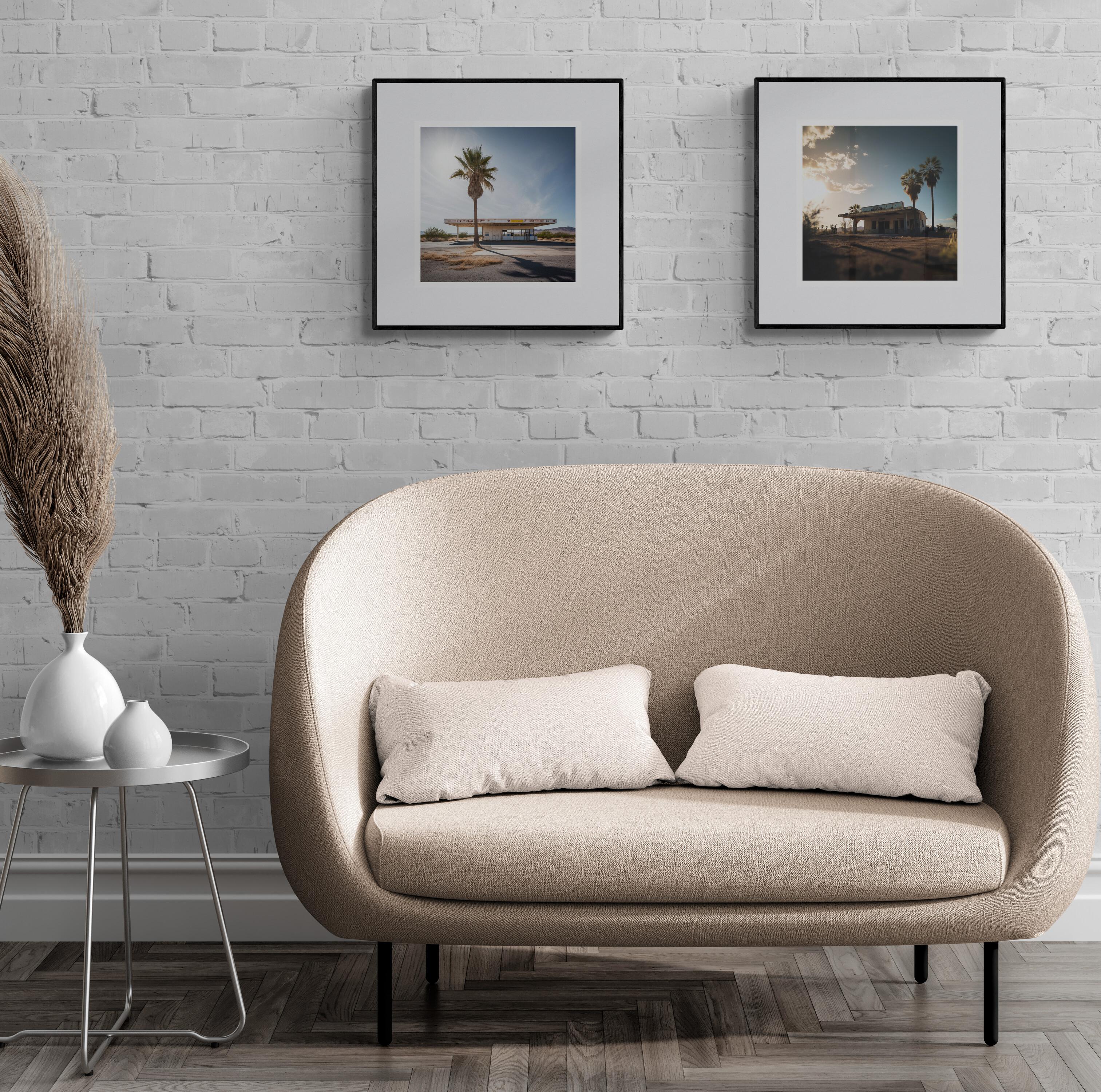 Cali 180722-125 (Americana, California, Desert, Palm Trees, 40% OFF LIST PRICE) - American Modern Photograph by Lord Fauntleroy
