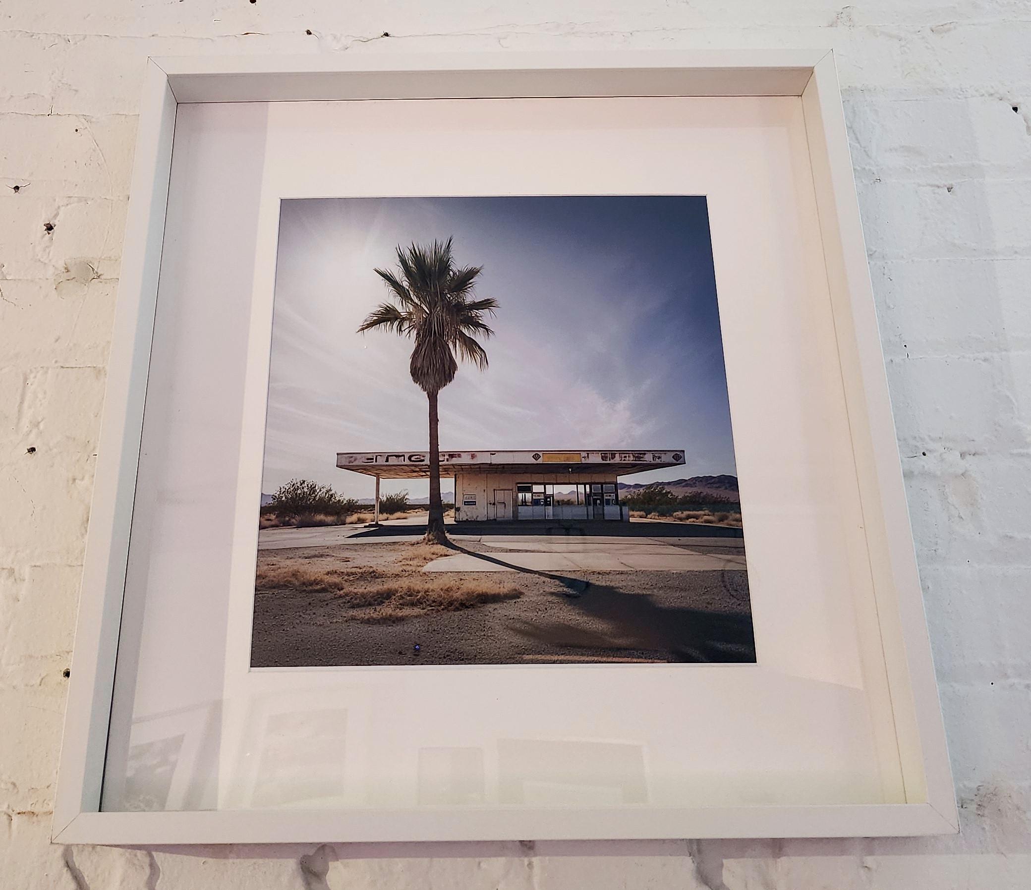 Cali 180722-277 (Americana, California, Desert, Palm Tree, Gas Station, 40% OFF) For Sale 1