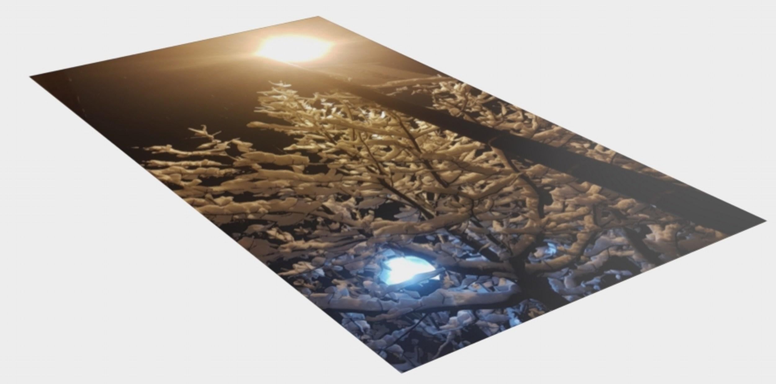Cool vs. Blanc chaud (photographie, photographie de rue, neige, 40 % hors) en vente 2