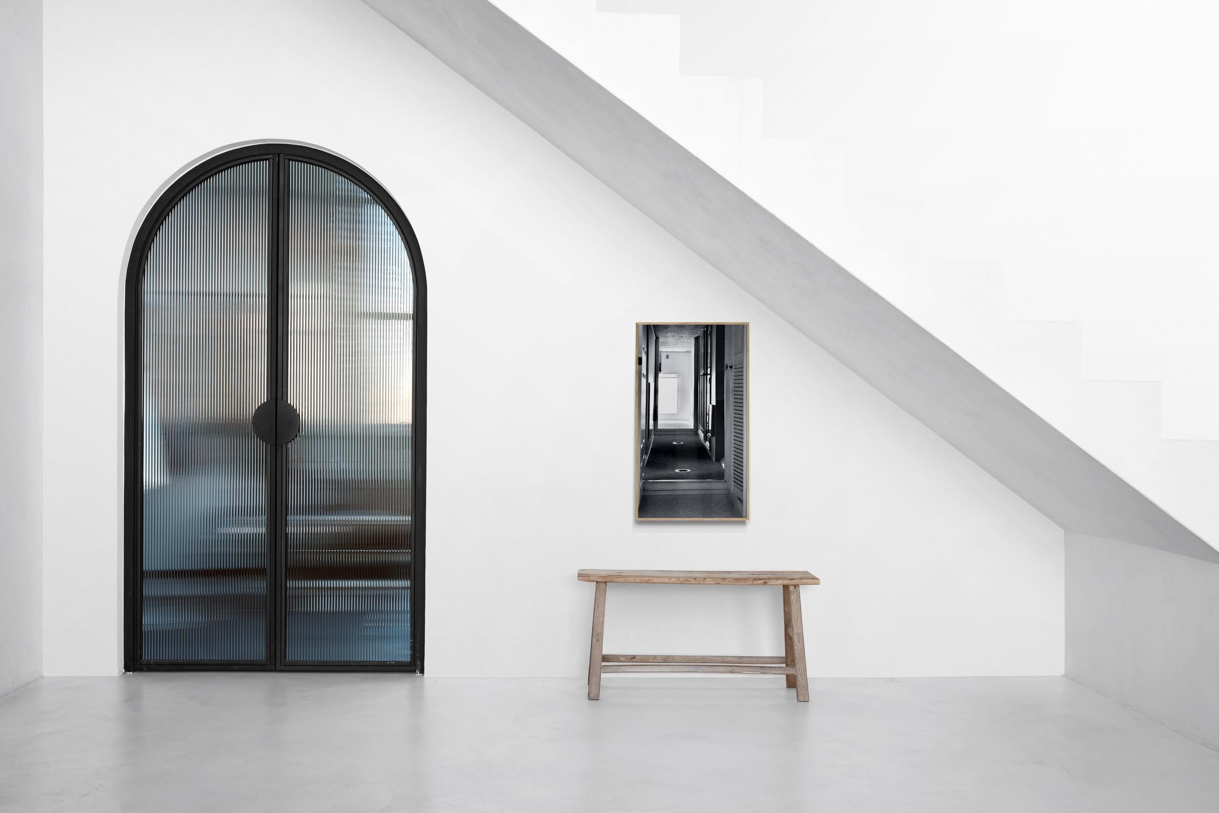 Interior Still 22-528 (Black & White, Straight Lines, 40% OFF LIST PRICE) - Contemporary Photograph by Lord Fauntleroy