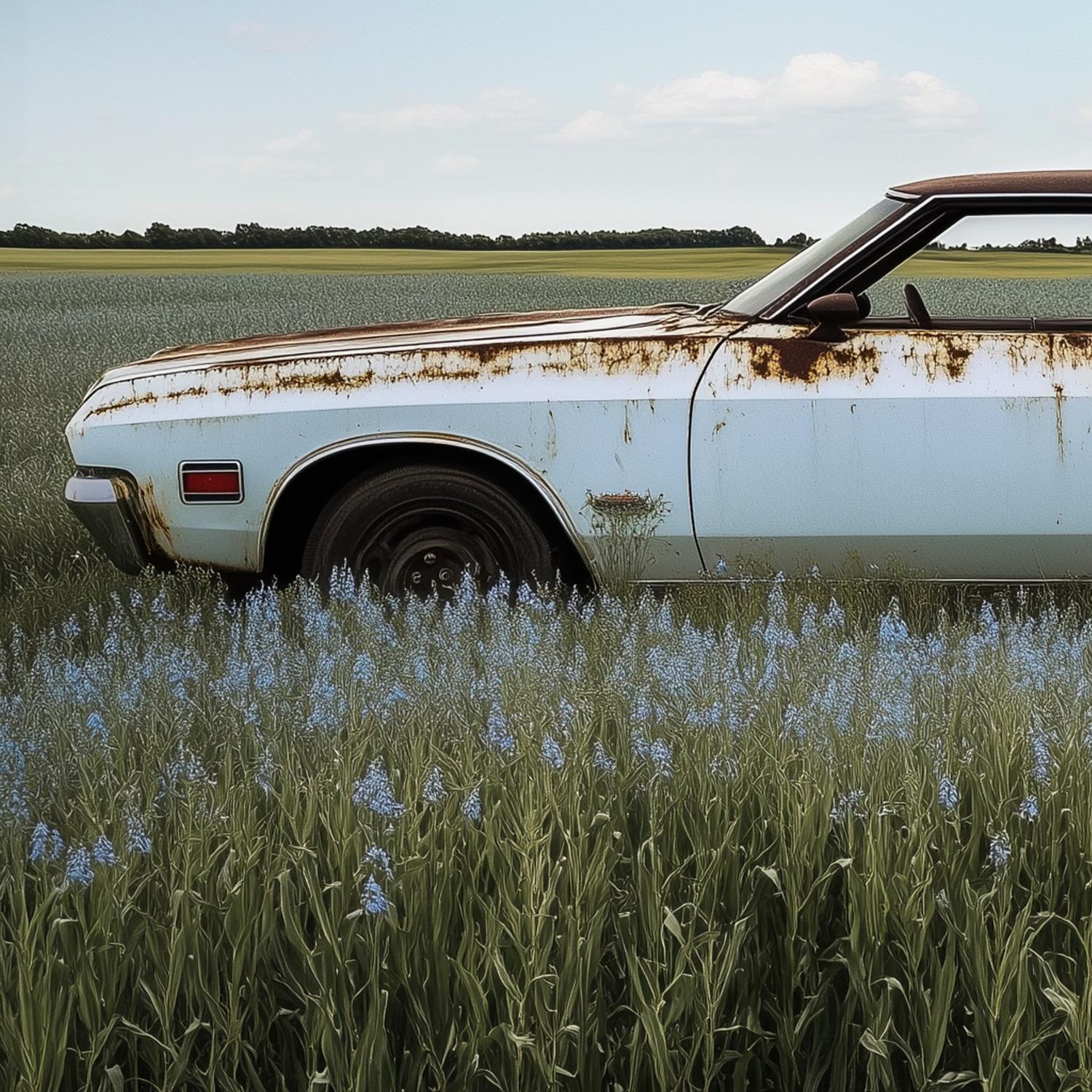 Oldsmobile (Americana, Rost, Classic Car, Timeless Ride, 30% OFF LIST PRICE) – Photograph von Lord Fauntleroy
