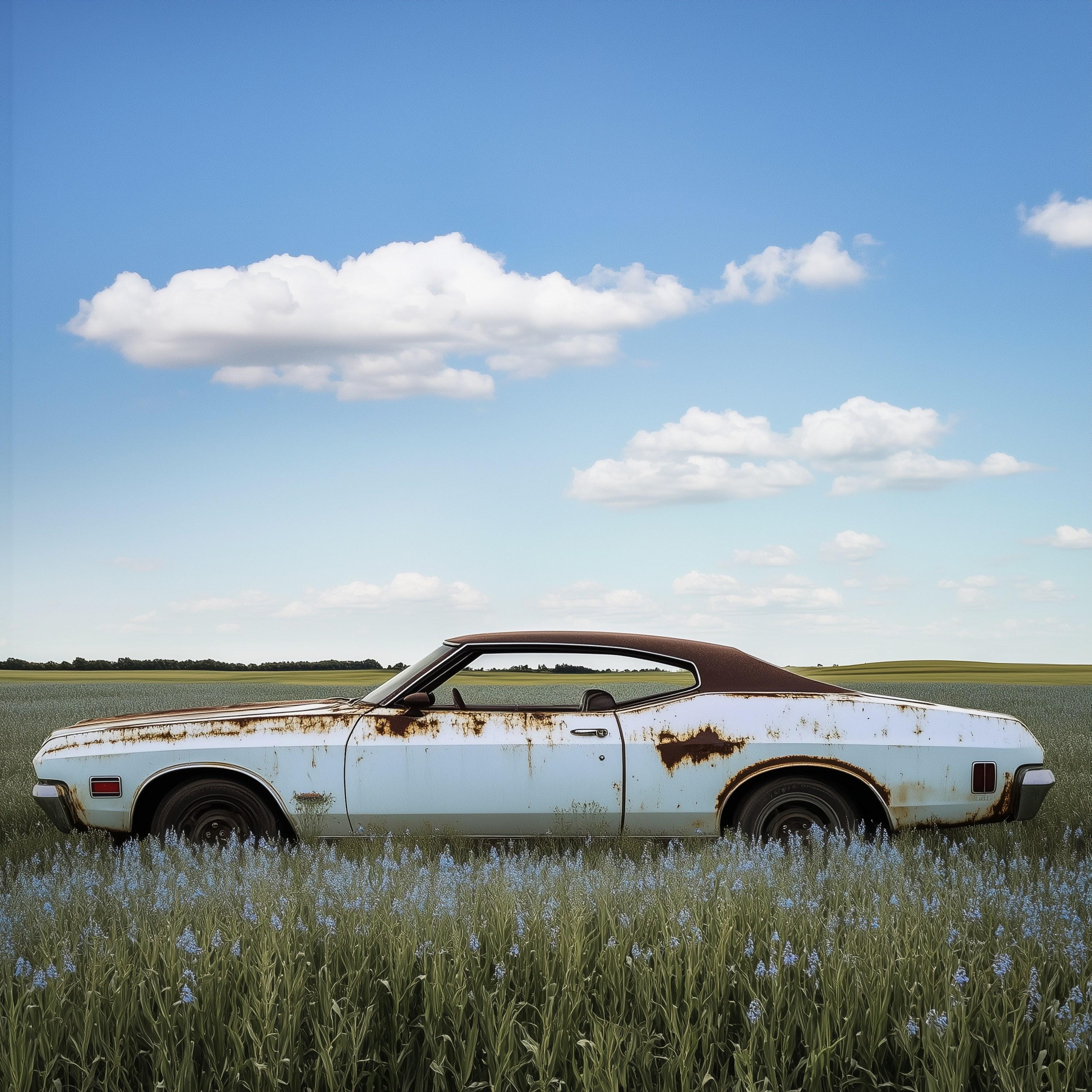 Oldsmobile (Americana, oxidada, coche clásico, atemporal, 30% DE DESCUENTO SOBRE EL PRECIO DE LISTA)