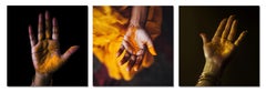 Set of Hands (India, Holi Festival, Warm, Saffron, Hand, Calm, ~30% OFF)