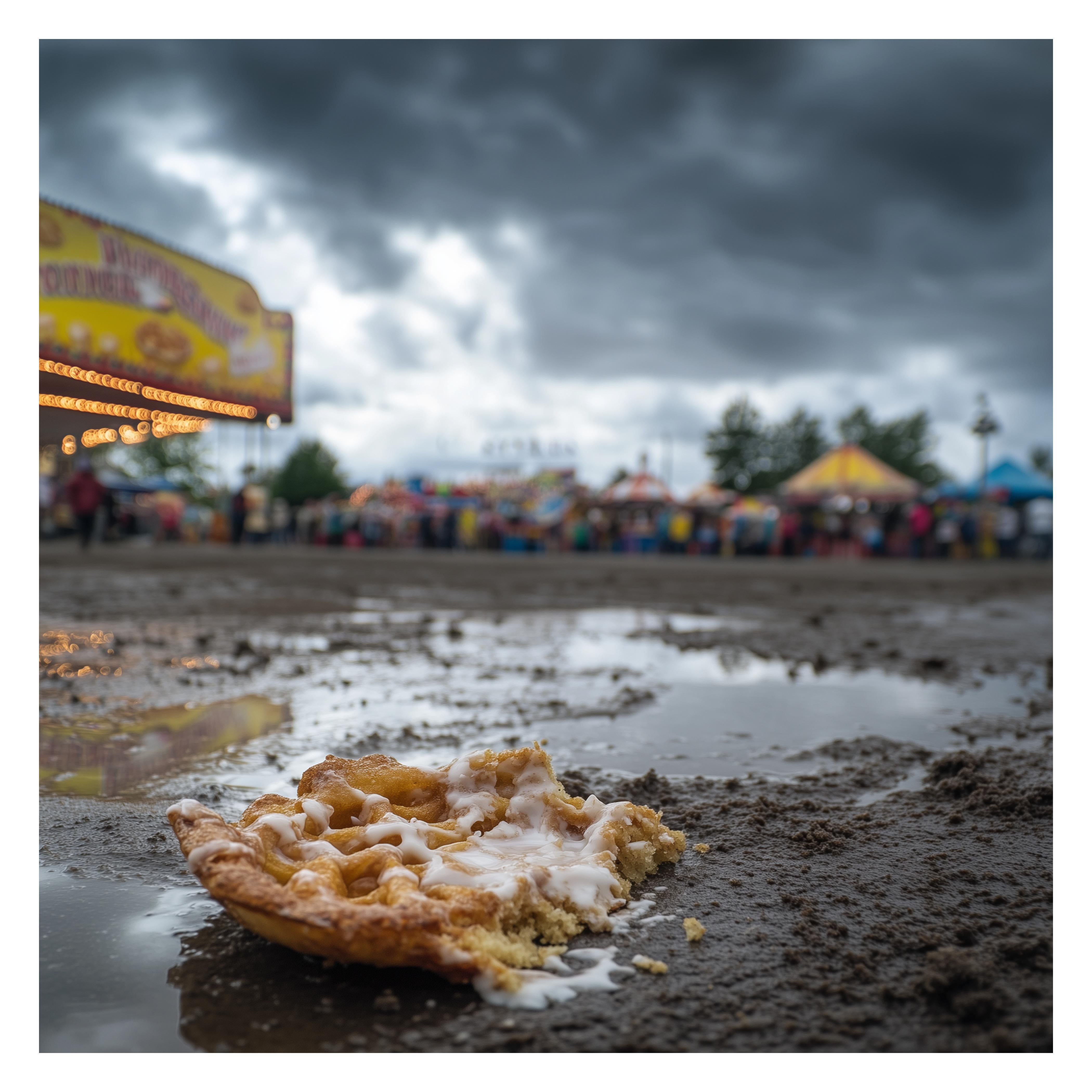 Wisc 1709-02-24 (Americana, Fairgrounds, Funnel Cake, Cielo drammatico, 30% OFF)