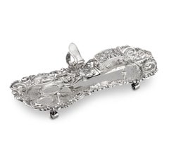 Lord Frederick FitzClarence's Silver Candle Snuffers and Stand