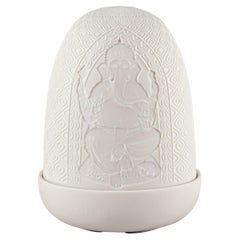 Lord Ganesha & Goddess Lakshmi Dome Lamp