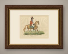 Lord Hill, lieutenant-général, à cheval sur un alezan clair, 1815