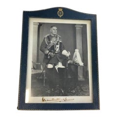 Lord Mounbatten Signed Photograph in Frame