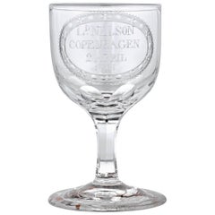 Lord Nelson Battle of Copenhagen Wine Glass