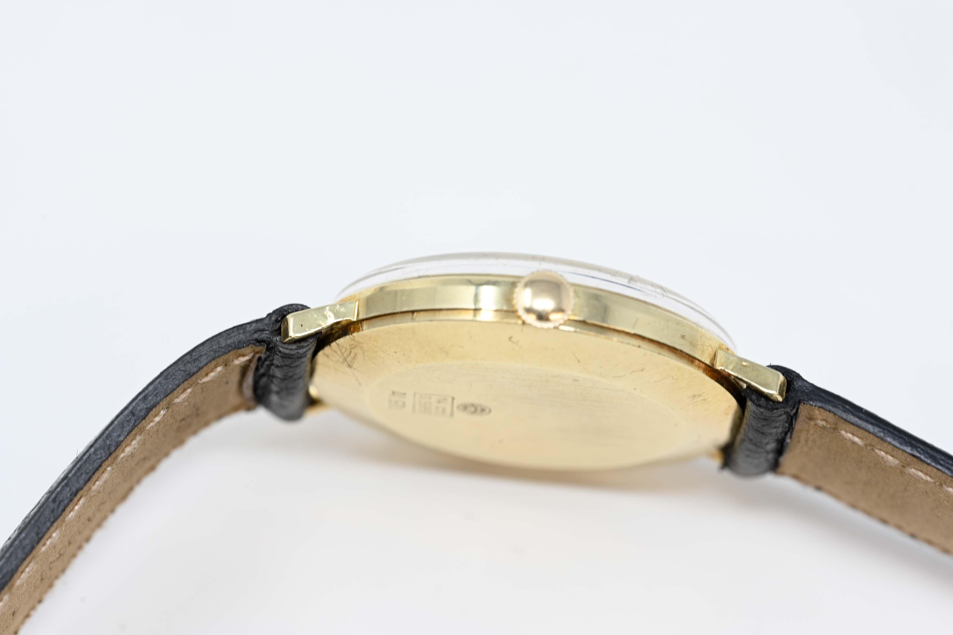 Reloj de caballero Lord Norle de oro de 14 quilates con movimiento mecánico en venta 3