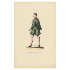 Lord of the Court of Philip the Good, eingraviert und veröffentlicht 1847