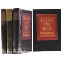 Vintage Lord of the Rings by J.R.R. Tolkien, Second Revised Edition, Three Volume Set