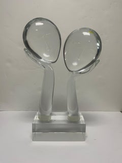 “Glass sculpture”