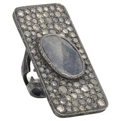 Loree Rodkin, rechteckiger Cocktailring mit 18 Karat Diamant