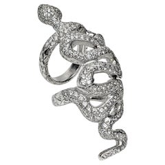 Loree Rodkin 18K Coiled Snake Ring