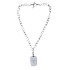 Loree Rodkin Diamond Pavé Pendant Necklace in 18K White Gold