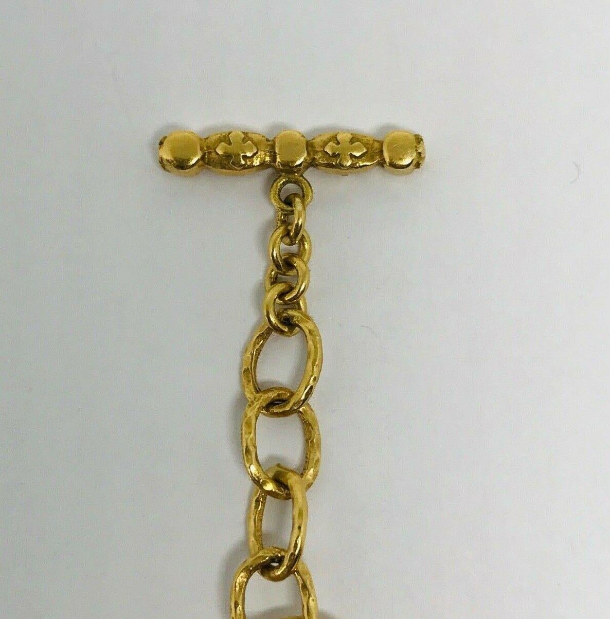 Loree Rodkin Yellow Gold Diamond Chain Lariat Y-Necklace 3