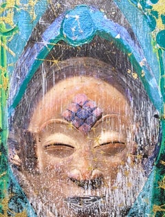 Ajna by Loren Abbate, chakra del tercer ojo, yoga, iridiscente, metálico